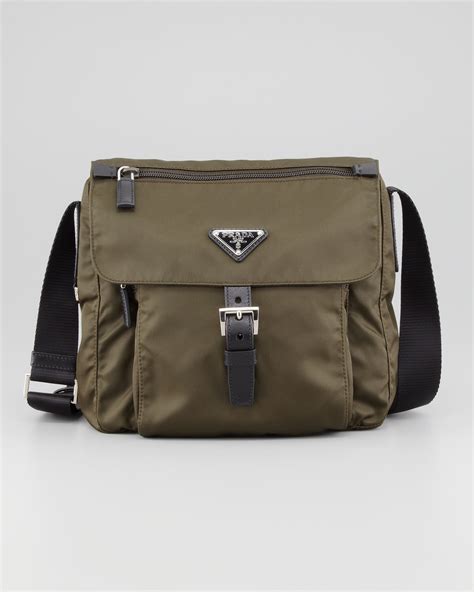 prada vela medium nylon messenger bag|prada crossbody purse.